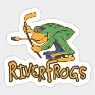 Defunct Louisville River Frogs Hockey Team Sticker